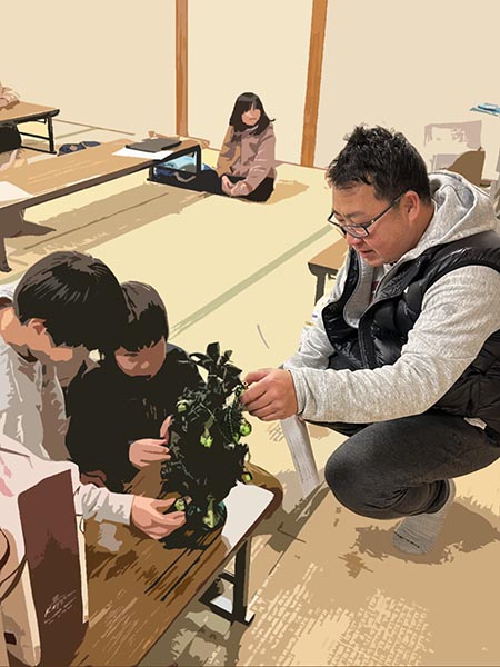 子ども食堂へお菓子を差入れ