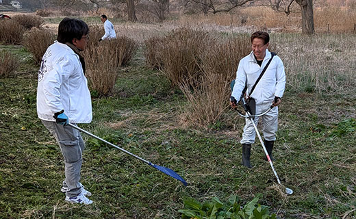 あじさいロード草刈り作業